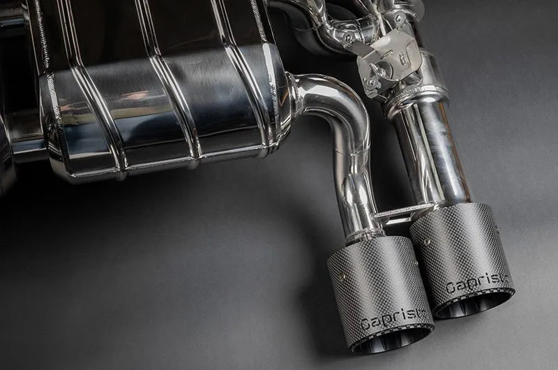 BMW M2 Competition/CS (F87) - Valved Exhaust with Mid-Silencer/OPF Delete, Wicrom Tips (OE Actuators)
