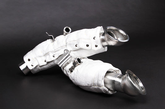 Ferrari SF90 - Catless Downpipes (w Heat Blankets)