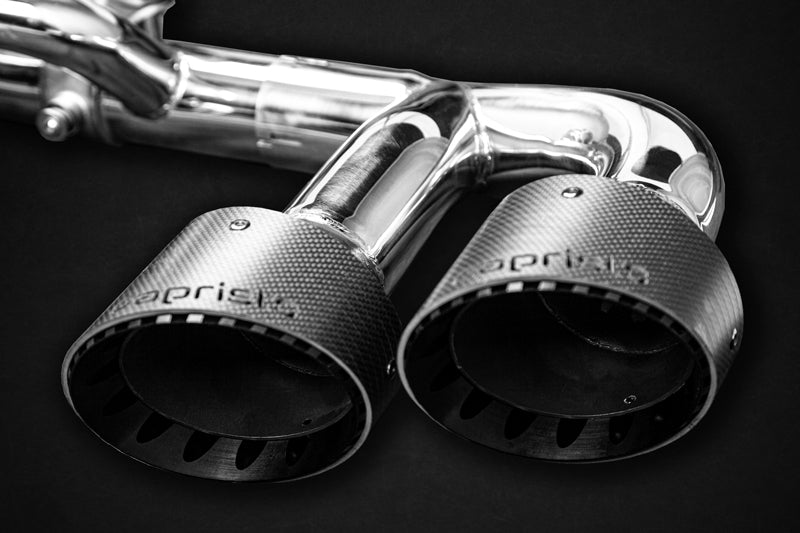 Nissan GTR MK3/4/Nismo - Valved Exhaust with Mid-Pipes (Post Cat Spare) Carbon Tips (CES3) image 8