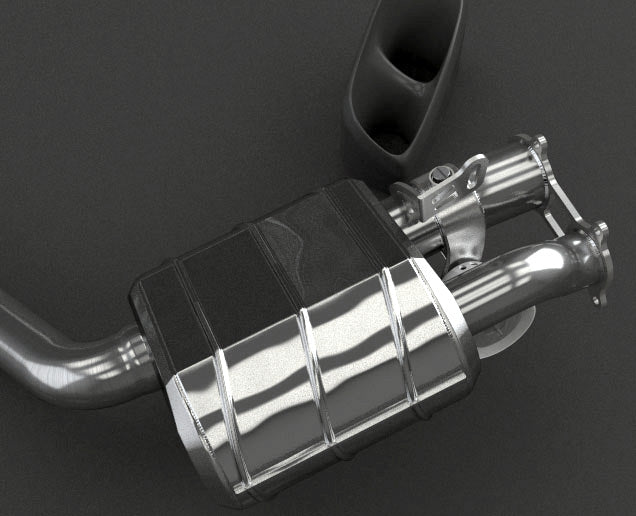 Porsche 970 Panamera (V8) S/4S/GTS - Valved Exhaust with Mid-Pipes (CES3) image 0