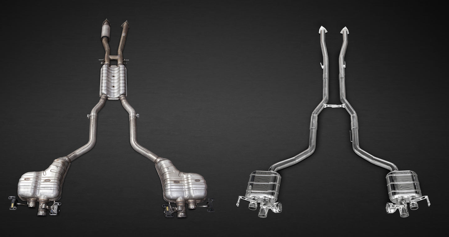 Bentley Continental GT V8/S - Valved Exhaust (with OEM Control) image 4