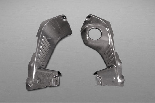 Ferrari 458 Spider/Aperta - Carbon Side Engine Compartment Covers image 0