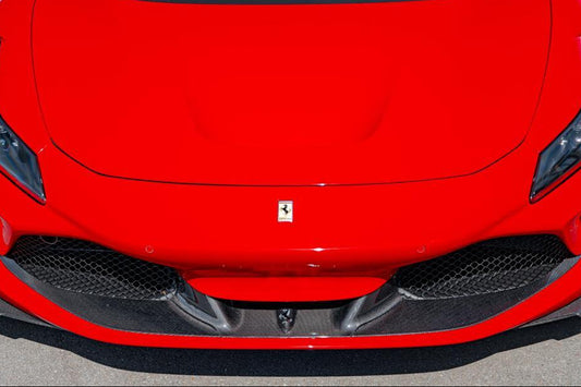 Ferrari F8 - Carbon Fiber Frontspoiler and Side air guides (Set) image 3