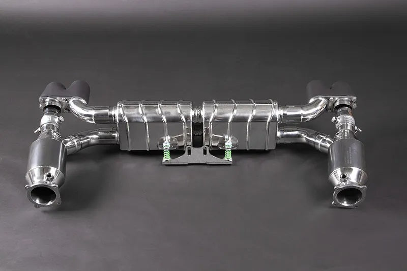 Porsche 997.1 Turbo/S/GT2/2RS - Valved Exhaust with Cat Delete Test Pipes (CES3) image 1