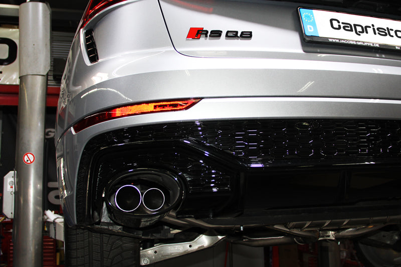 Audi SQ8 - Valved Exhaust with Middle Silencer Spare for OEM Tips (OE Actuators) image 5