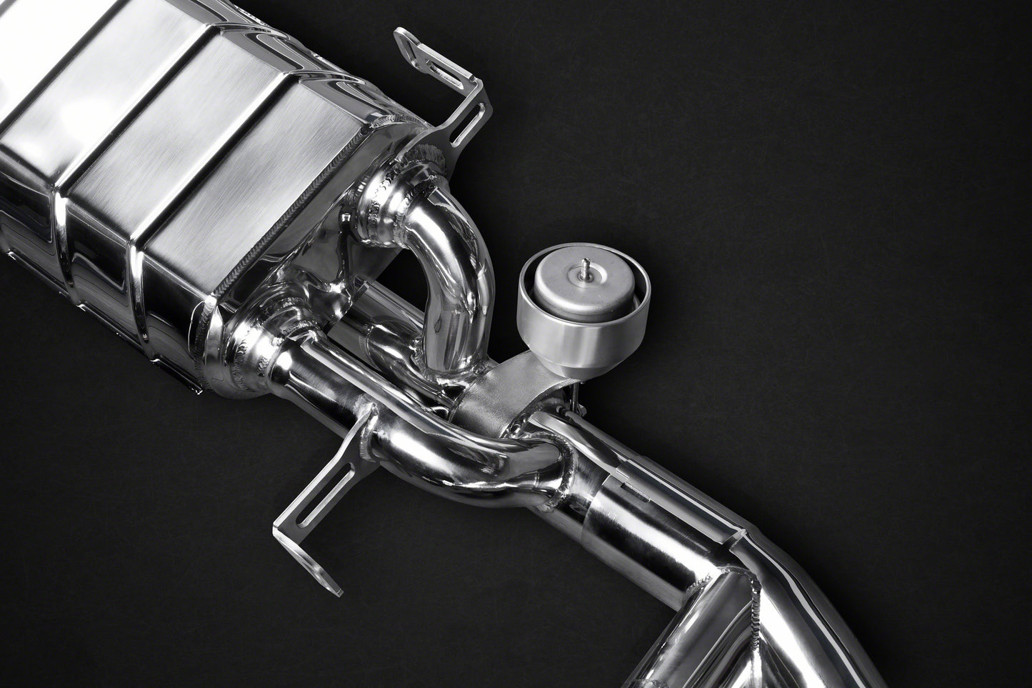 Nissan GTR MK3/4/Nismo - Valved Exhaust with Mid-Pipes (Post Cat Spare) Carbon Tips (CES3) image 1