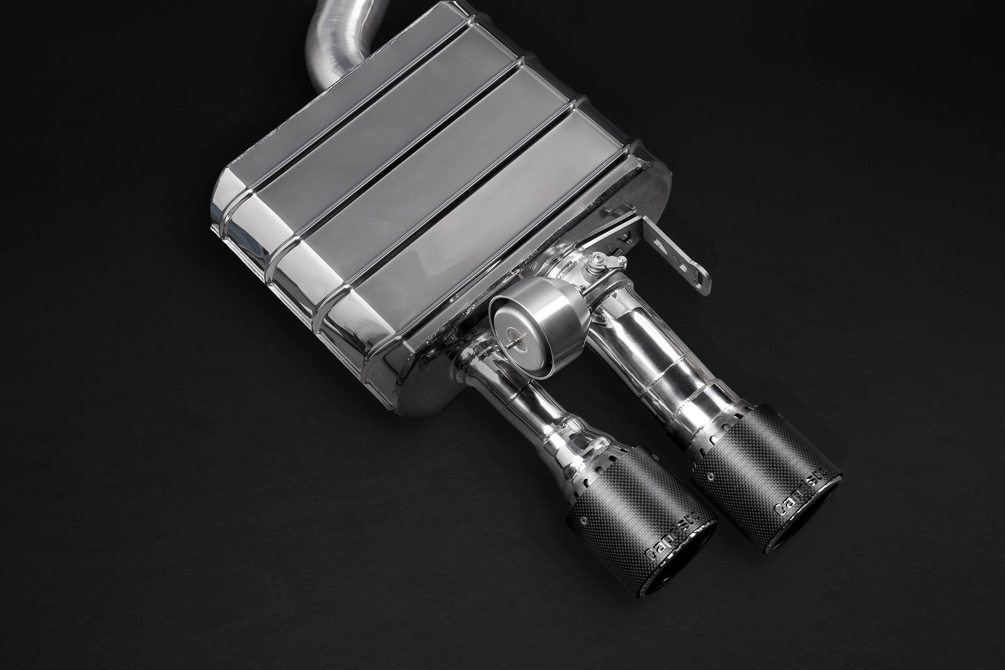 Audi S8 (D4) - Valved Exhaust, Mid Pipes, and Carbon Tips (CES3) image 2