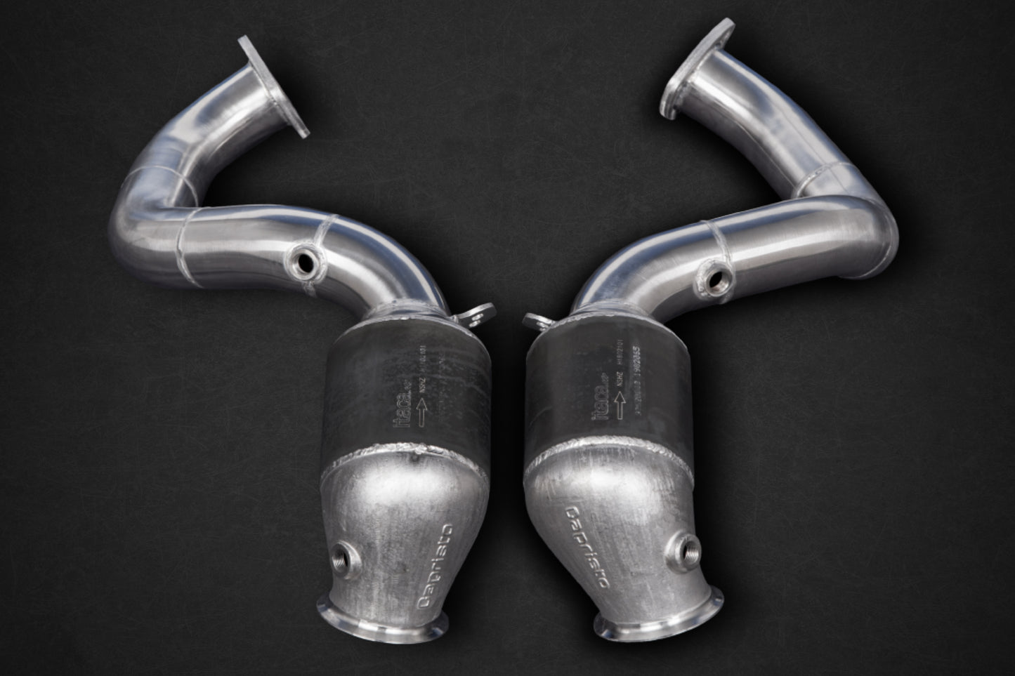 Aston Martin Vantage V12 (AE31) - 100 Cell Sports Cat Downpipes (with Heat Blankets) image 2
