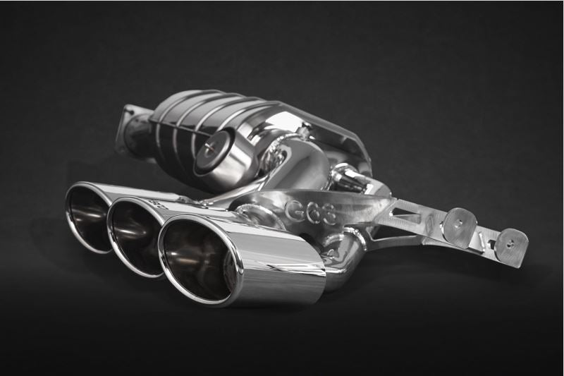Mercedes AMG G63 (W463A) 4L BiTurbo - ECE Valved Triple Mufflers (CES3) image 2