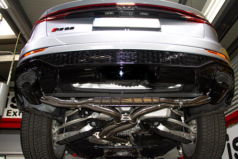 Audi SQ8 - Valved Exhaust with Middle Silencer Spare for OEM Tips (OE Actuators) image 2