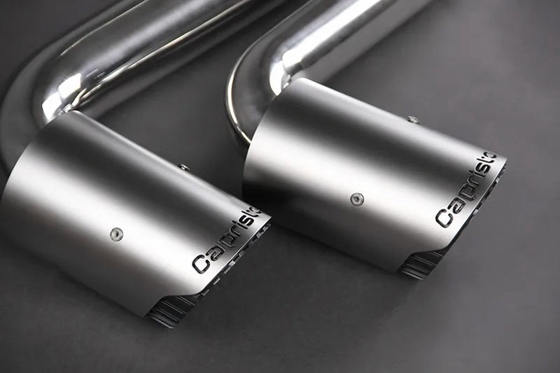 Lamborghini Urus/S - Valved Exhaust with Middle Silencer Spare and Wicrom Tips (OE Actuators) image 1
