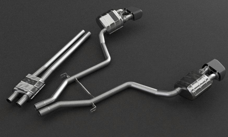 Porsche 970 Panamera Executive (Extended) (V8) S/4S/GTS - Valved Exhaust with Mid-Pipes (CES3) image 5