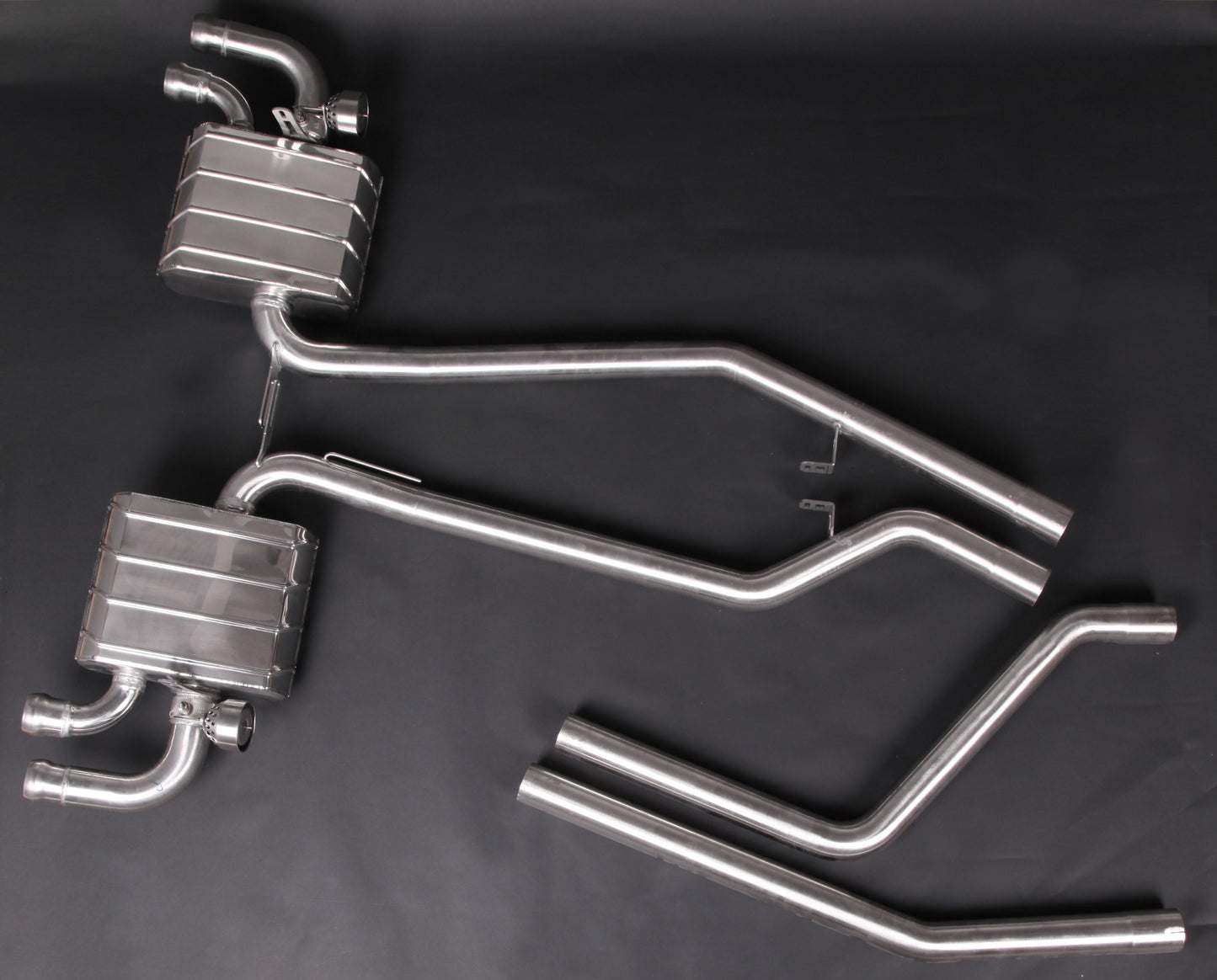 Porsche 958 Cayenne Turbo/S (10-14) - Valved Exhaust with Mid-Pipes (CES3) image 0