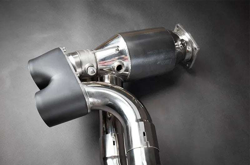 Porsche 997.2 Turbo/S - Valved Exhaust with Cat Delete Test Pipes (CES3) image 0