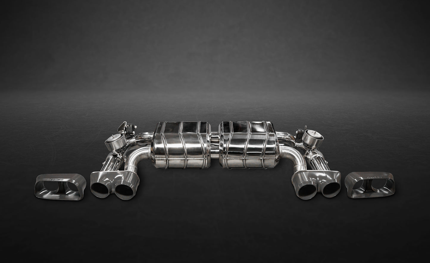 BMW 435i - Valved Exhaust with Middle Silencer Spare Pipes and Skirt Diffuser (CES3) image 1