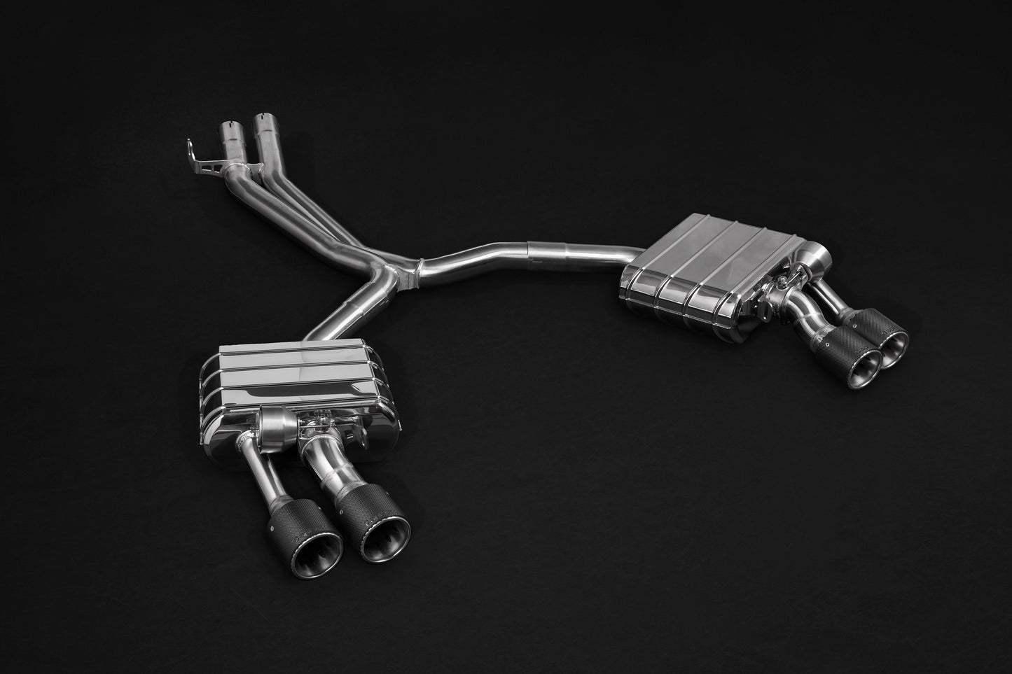 Audi S4/5 (B9/F5) - Valved Exhaust with Mid-Pipes and Carbon Tips (CES3) image 1