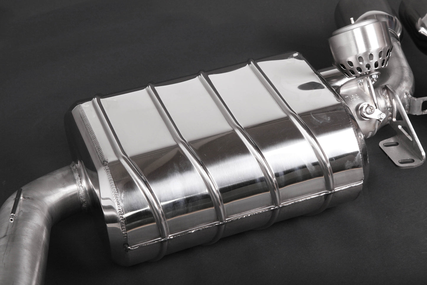 Porsche 981/982 Boxster/Cayman/GT4/718 - Valved Exhaust with Stainless Tips (for PSE) image 4