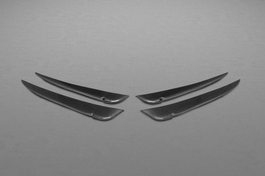 Ferrari 458 Speciale - Carbon Front Fins image 0