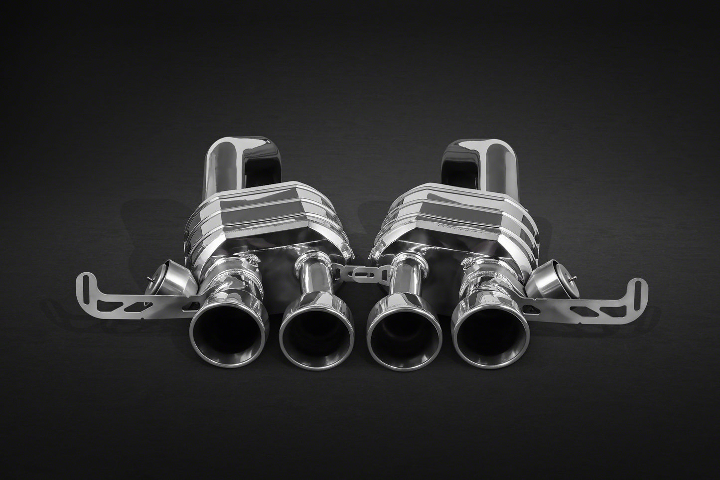 Chevrolet Corvette (C7) Stingray/Z06 - Valved Exhaust with Post Cat Spare Pipes (CES3) image 1