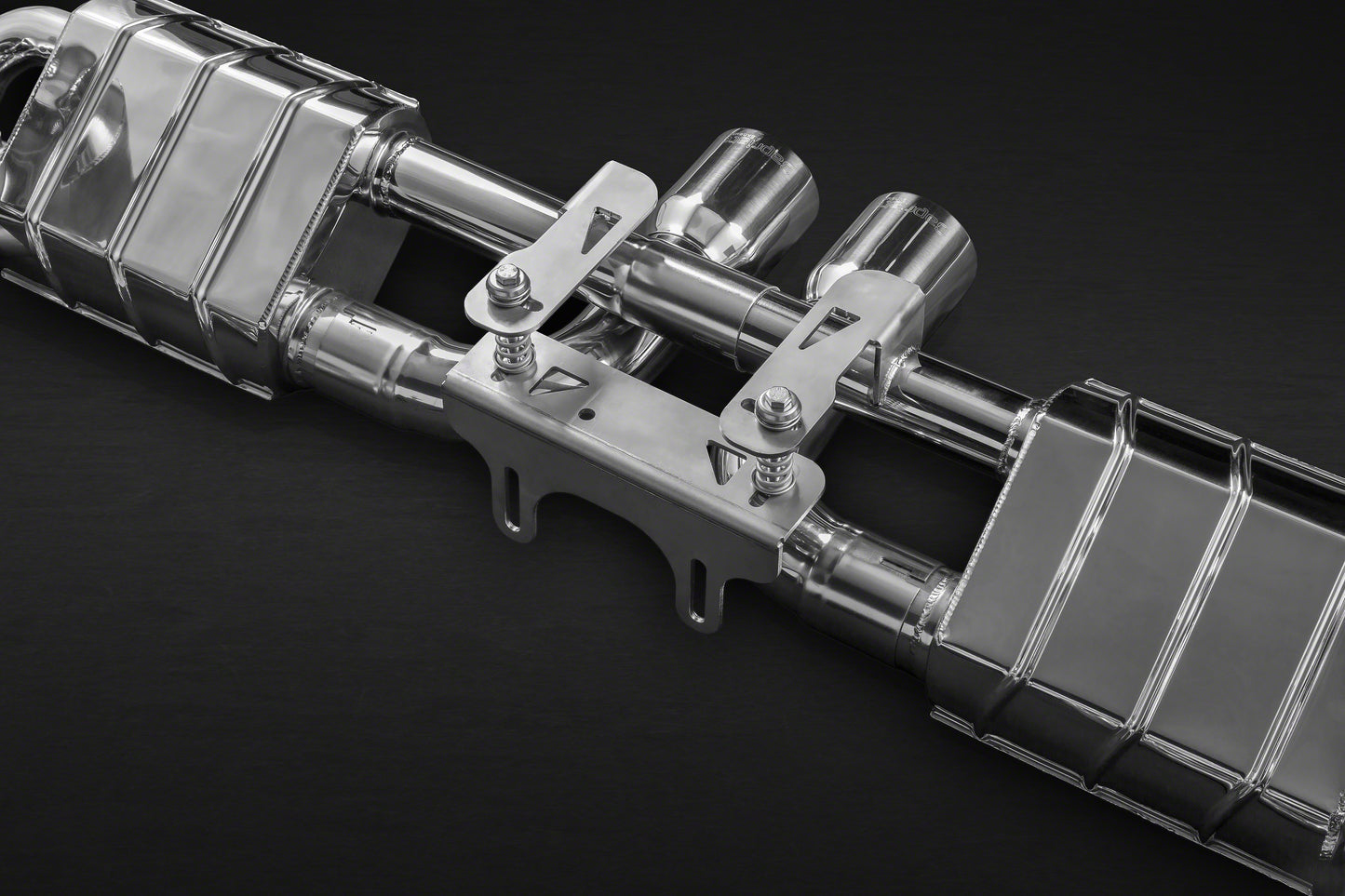 Porsche 991.1 GT3/3RS - Racing Valved Exhaust with Headers, 200 Cell Sports Cat, and Carbon Engine Cover (CES3) image 3