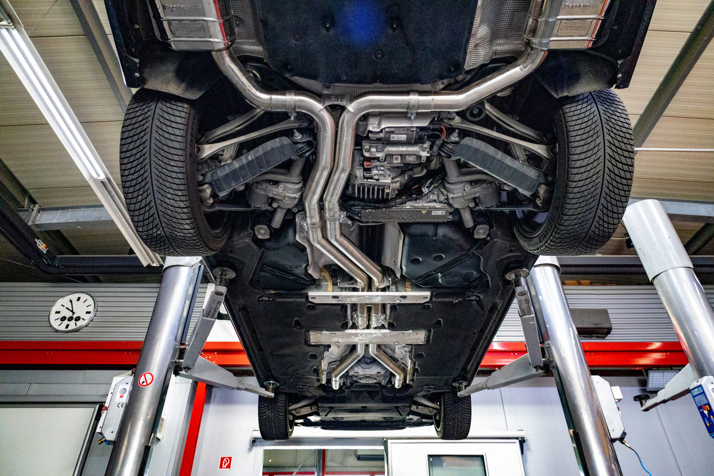 Audi S8 (D5) - Valved Catback Exhaust System with Capristo Tips (OE Actuators) image 4