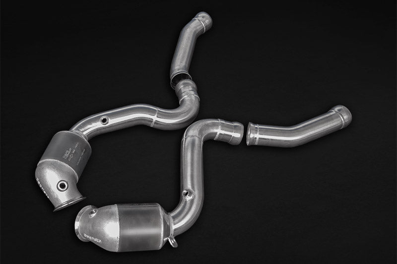 Mercedes AMG C63/S (W205) - Sport Cat Downpipes – Capristo Exhaust