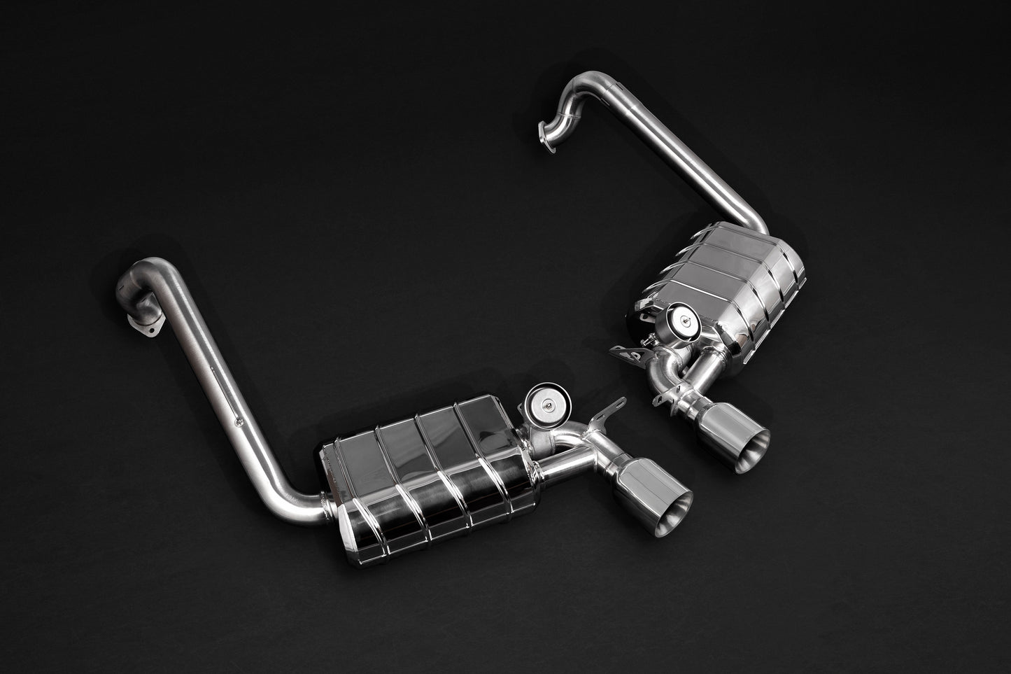Porsche 981/982 Boxster/Cayman/GT4/718 - Valved Exhaust with Stainless Tips (for PSE) image 0