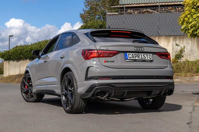 Audi RSQ3 - ECE Valved Exhaust with Mid Pipes for OEM Tips (OE Actuators)