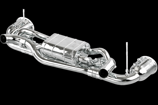 Porsche 992 Carrera/S/Turbo/Turbo S - Valved Exhaust + 250 Cell Sport Cats (OE Actuators)