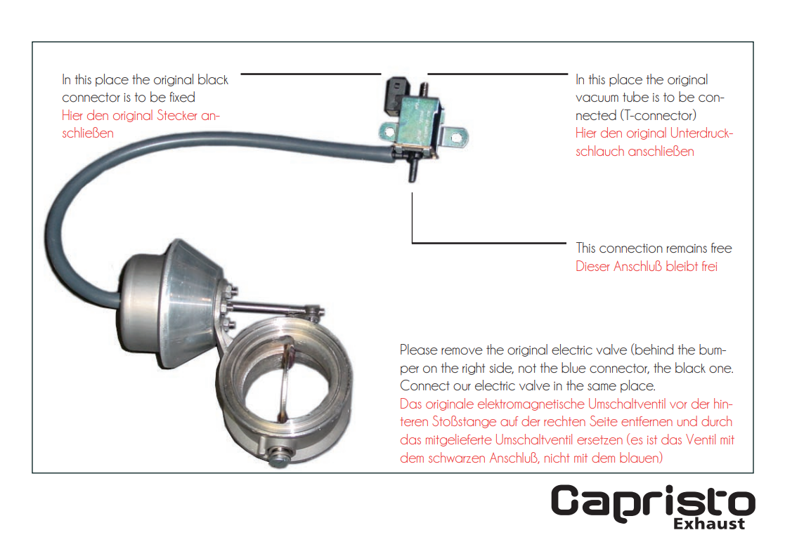 Ferrari 355 - Bypass Exhaust Valve Kit