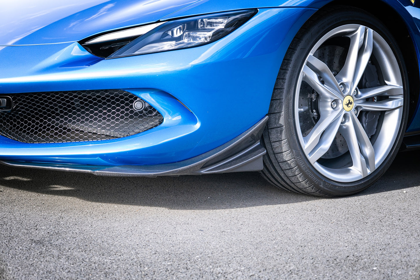 Ferrari 296 - Carbon Fiber Front Spoiler Wings