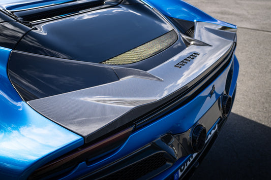 Ferrari 296 - Carbon Fiber Rear Spoiler