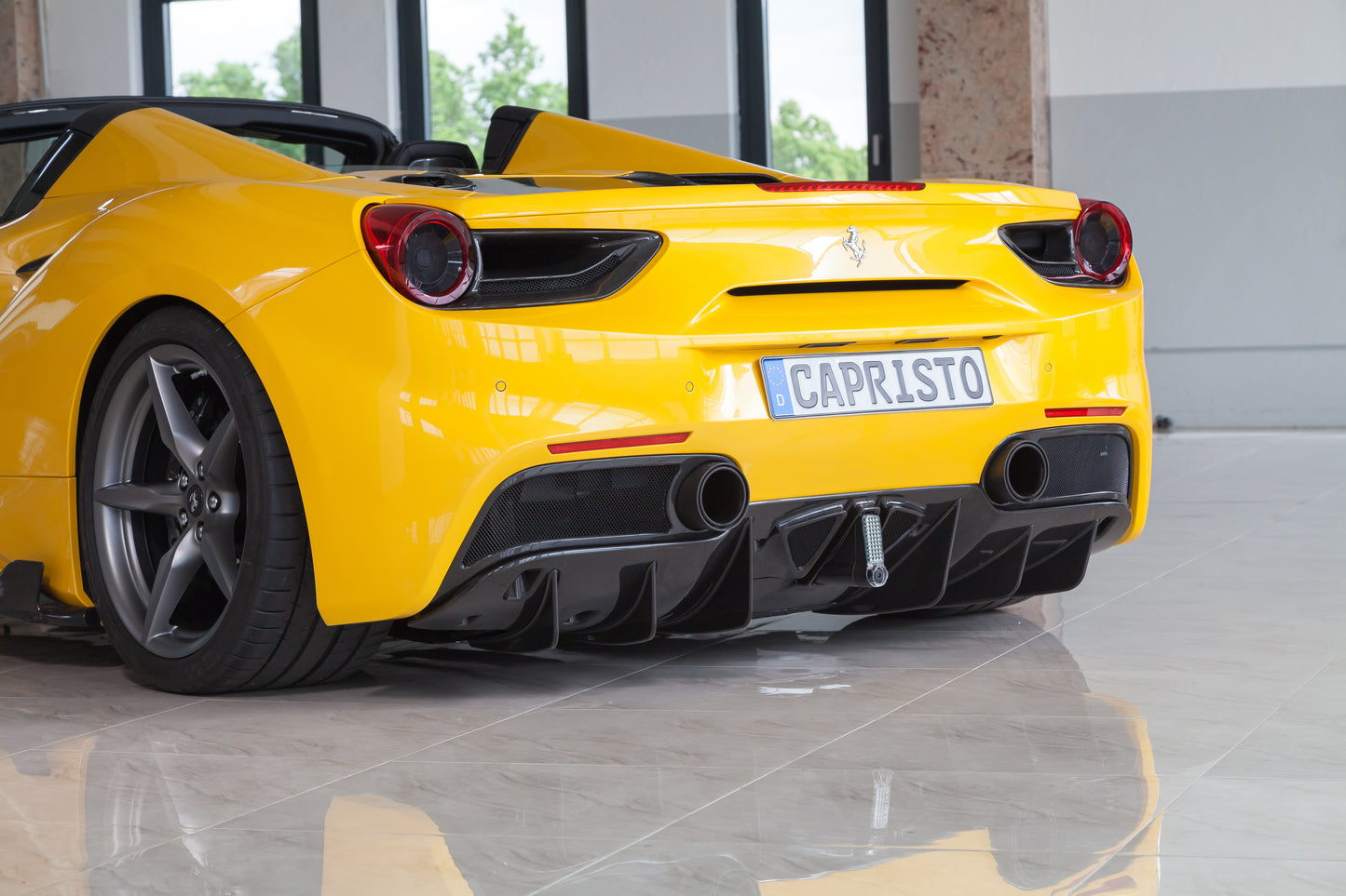 Ferrari 488 - Carbon Fiber Rear Diffuser