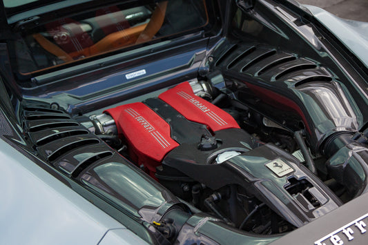 Ferrari 488 GTB/Pista - Carbon Engine Compartment Side Covers