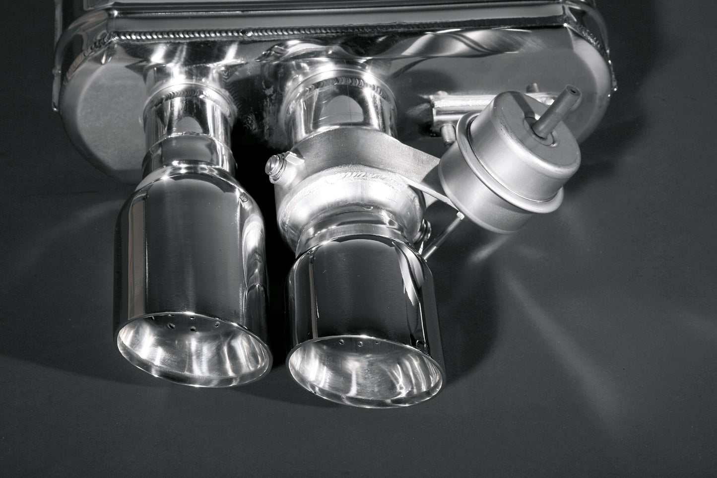 Ferrari 599 GTB Fiorano - Valved Exhaust with Post-Cat Spare Pipes