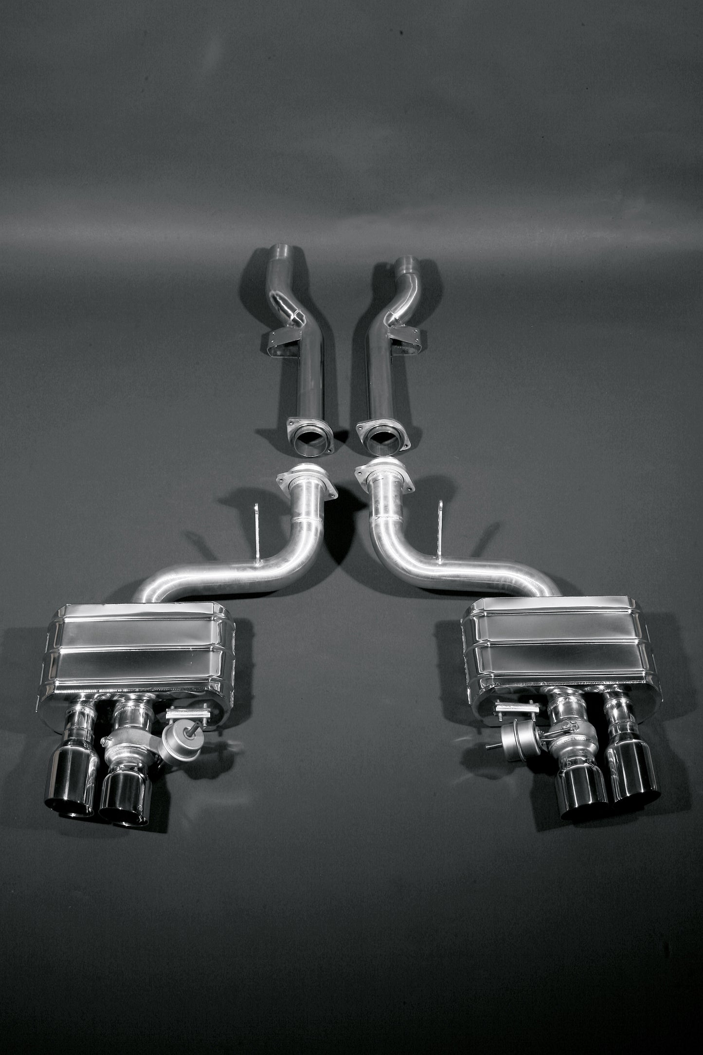 Ferrari 599 GTB Fiorano - Valved Exhaust with Post-Cat Spare Pipes
