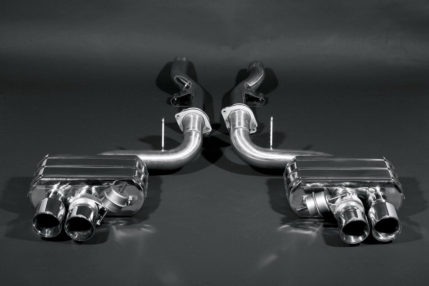 Ferrari 599 GTB Fiorano - Valved Exhaust with Post-Cat Spare Pipes