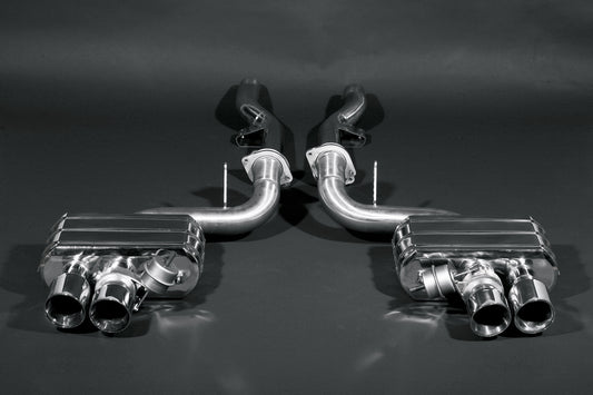 Ferrari 599 GTB Fiorano - Valved Exhaust with Post-Cat Spare Pipes