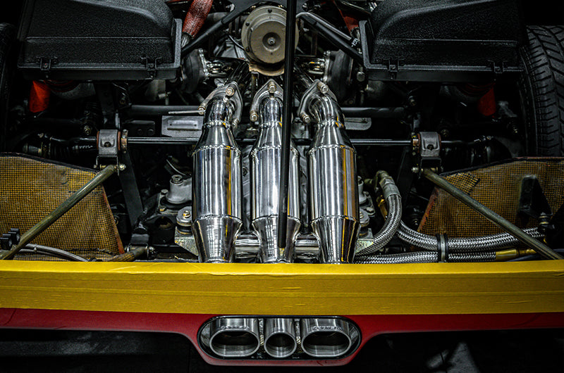 Ferrari F40 - ECE Valved Catback Exhaust (CES3)