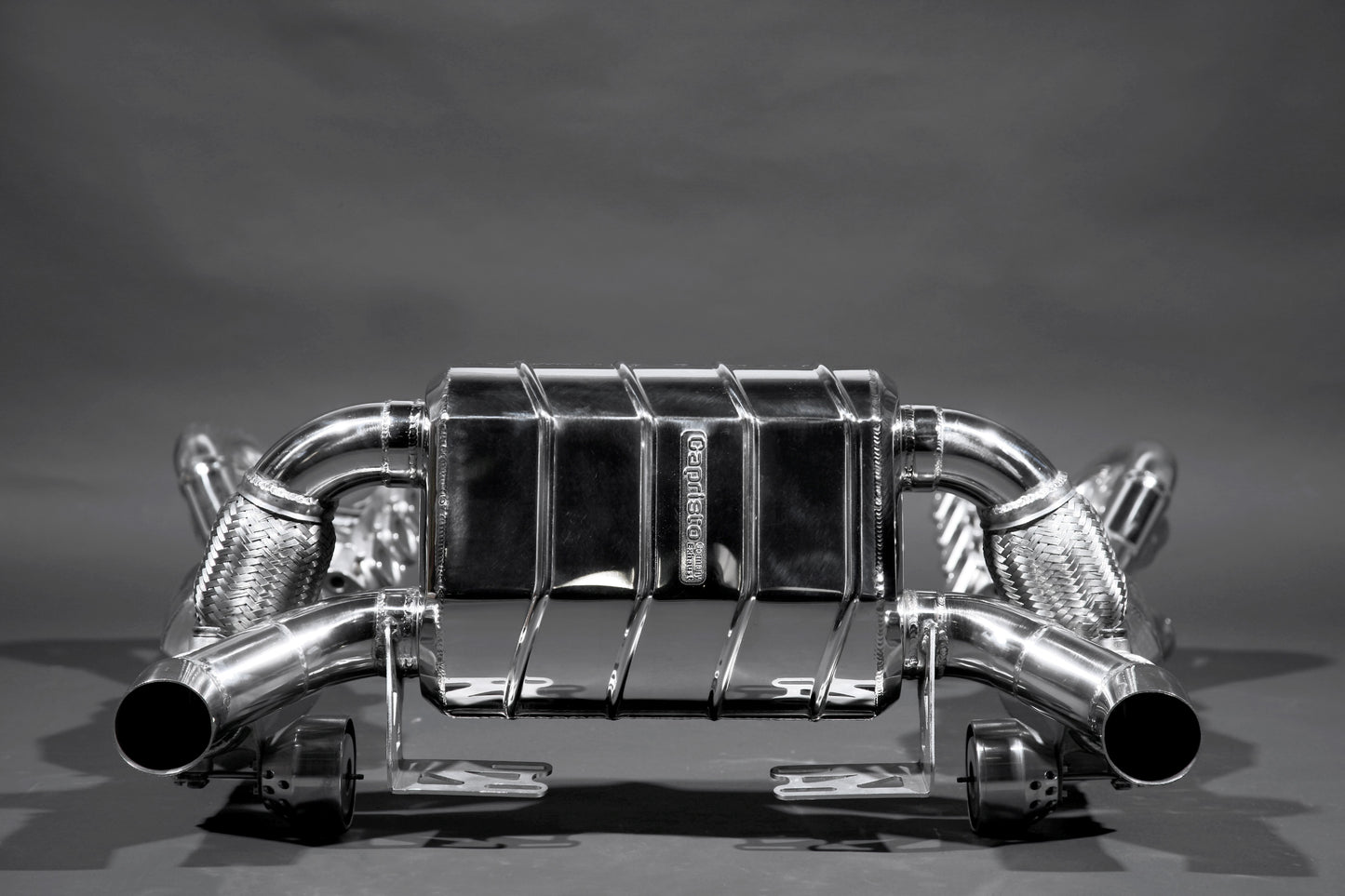 Ferrari F430 Scuderia/16M - Valved Exhaust w 250 Cell Sport Cats (w Heat Blankets)