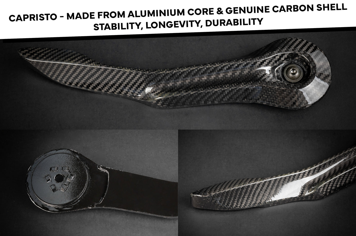 Capristo Aluminum/Carbon Fiber Racing Seat Adjuster