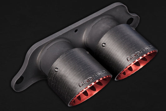 Porsche 991.1/2 GT3/RS - Carbon Fiber Shell Exhaust Tip for OEM Muffler