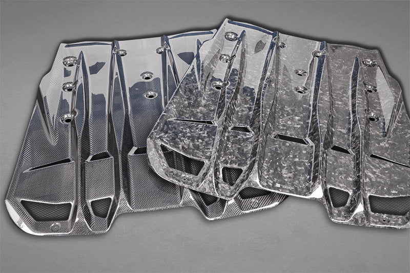 Porsche 991.2 GT3RS - Headers w 250Cell Sport Cats and Carbon Engine Cover