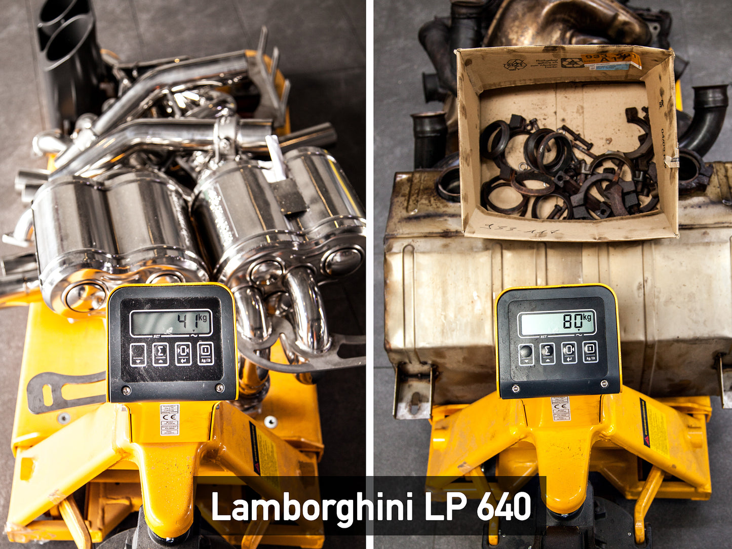 Lamborghini Murcielago LP640 - Racing Valved Exhaust w Headers, Sport Cats, and Ceramic Coated Tip