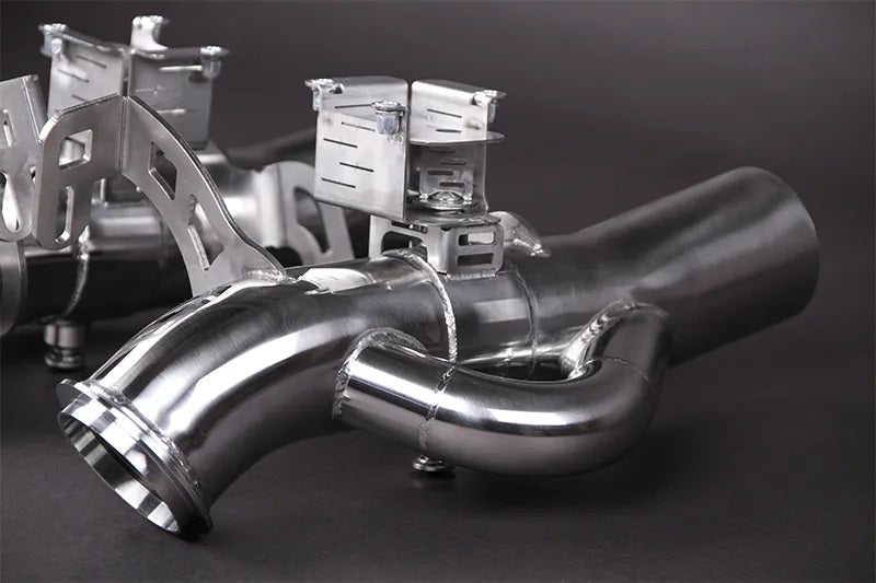 Maserati MC20 - Exhaust System w Wicrom Black Chrome End Pipes