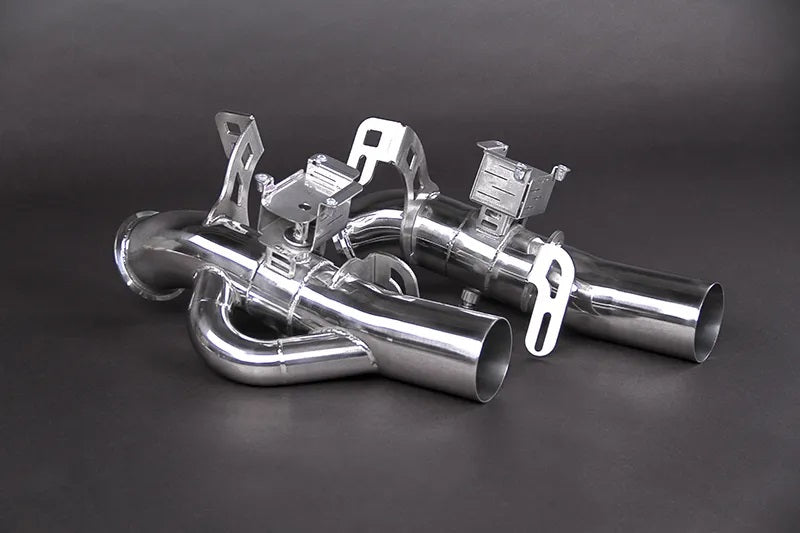 Maserati MC20 - Exhaust System w Wicrom Black Chrome End Pipes