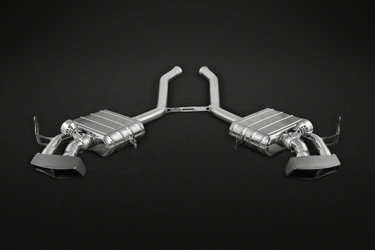 Mercedes AMG ML63 (W164) - Valved Mufflers w Ceramic Tips (CES3)