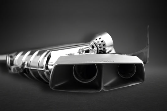 Mercedes AMG ML63 (W164) - Valved Mufflers w Ceramic Tips (CES3)