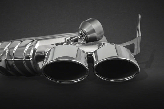 Mercedes AMG ML63 (W164) - Valved Mufflers w SS Tips (CES3)