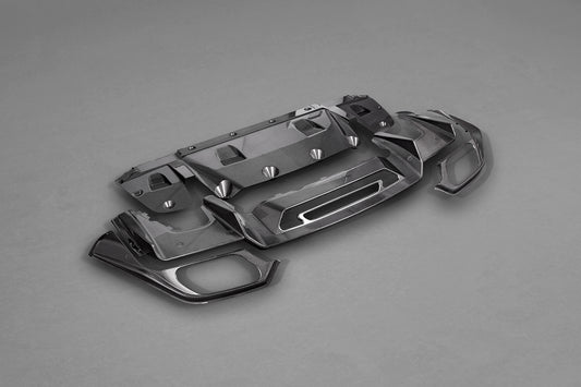 Mercedes AMG GT/GTS - Carbon Fiber Rear Diffuser